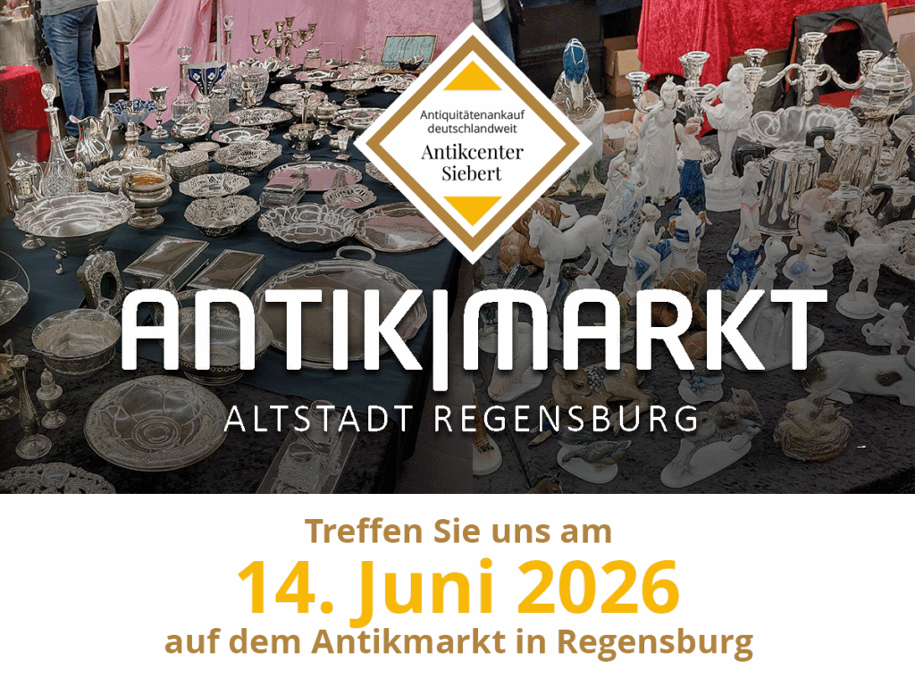 Antikmarkt Regensburg am 14. Juni 2026