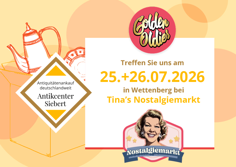 GOLDEN OLDIES Nostalgiemarkt am 25.+26.07. in Wettenberg